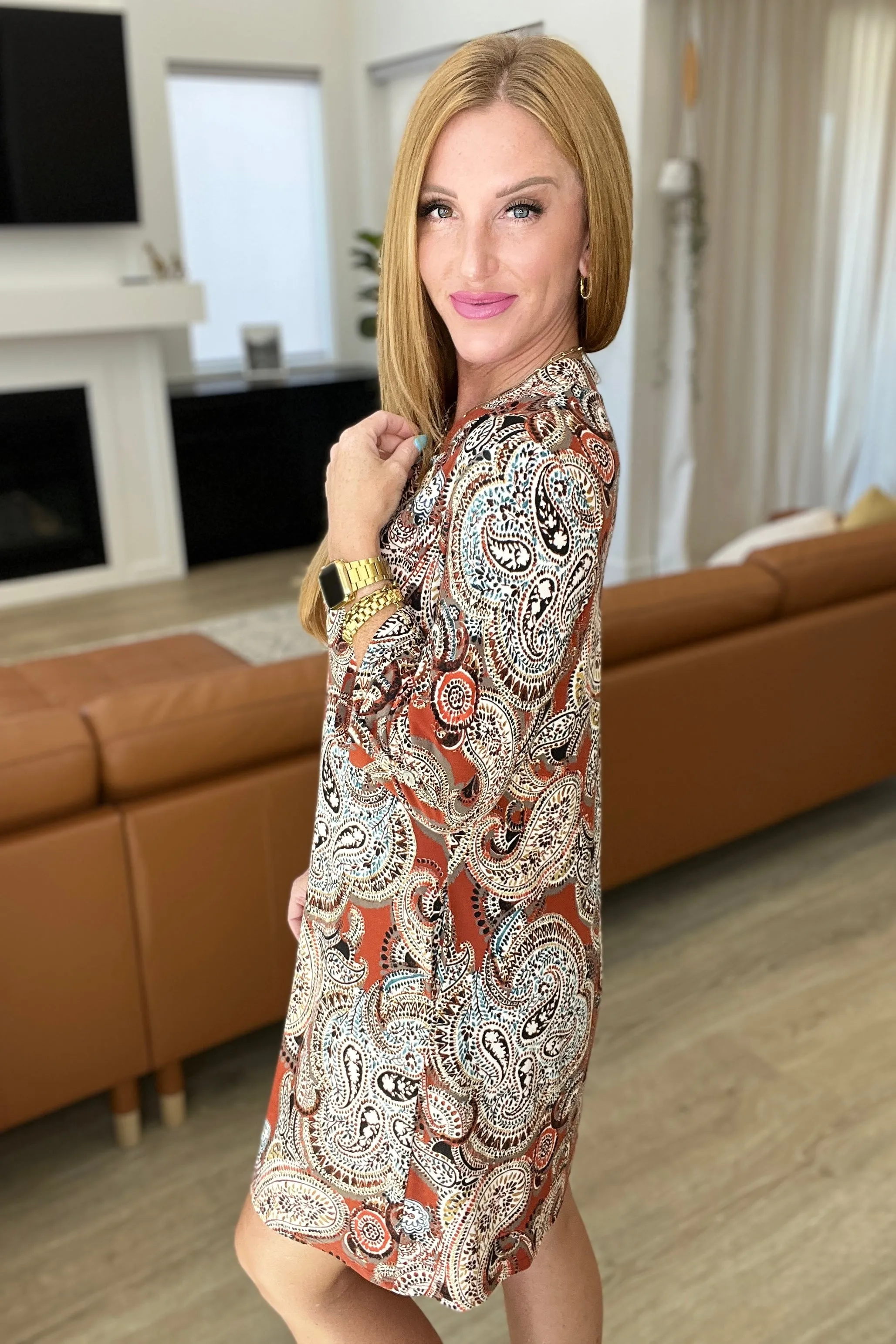 Precisely Why Paisley Dress