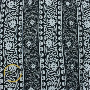 Printed Rayon Slub Fabric 150 cm