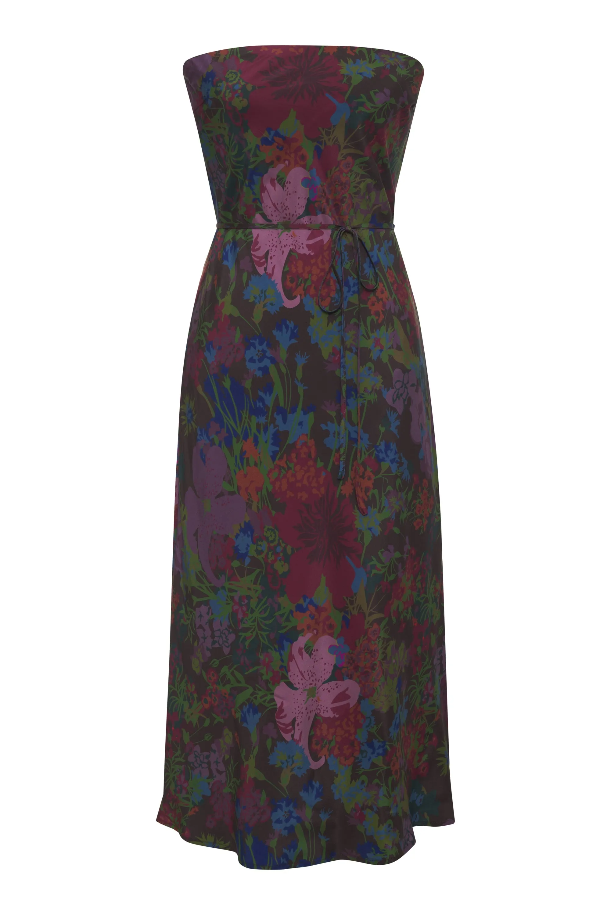 Printed Taylor Pillar Dress Black Victorian