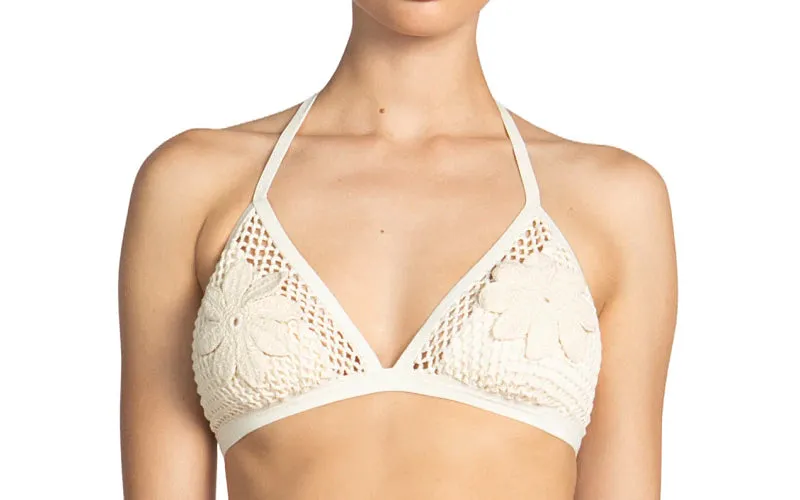 Pua Triangle Floral-Pua Side Tie Bikini ::RET