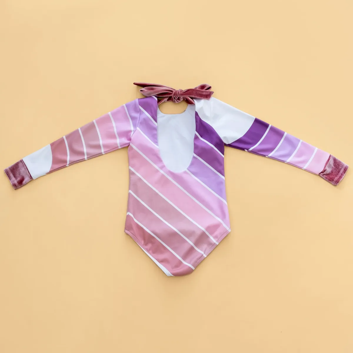 Purple Sands Rainbow One Piece Long Sleeve