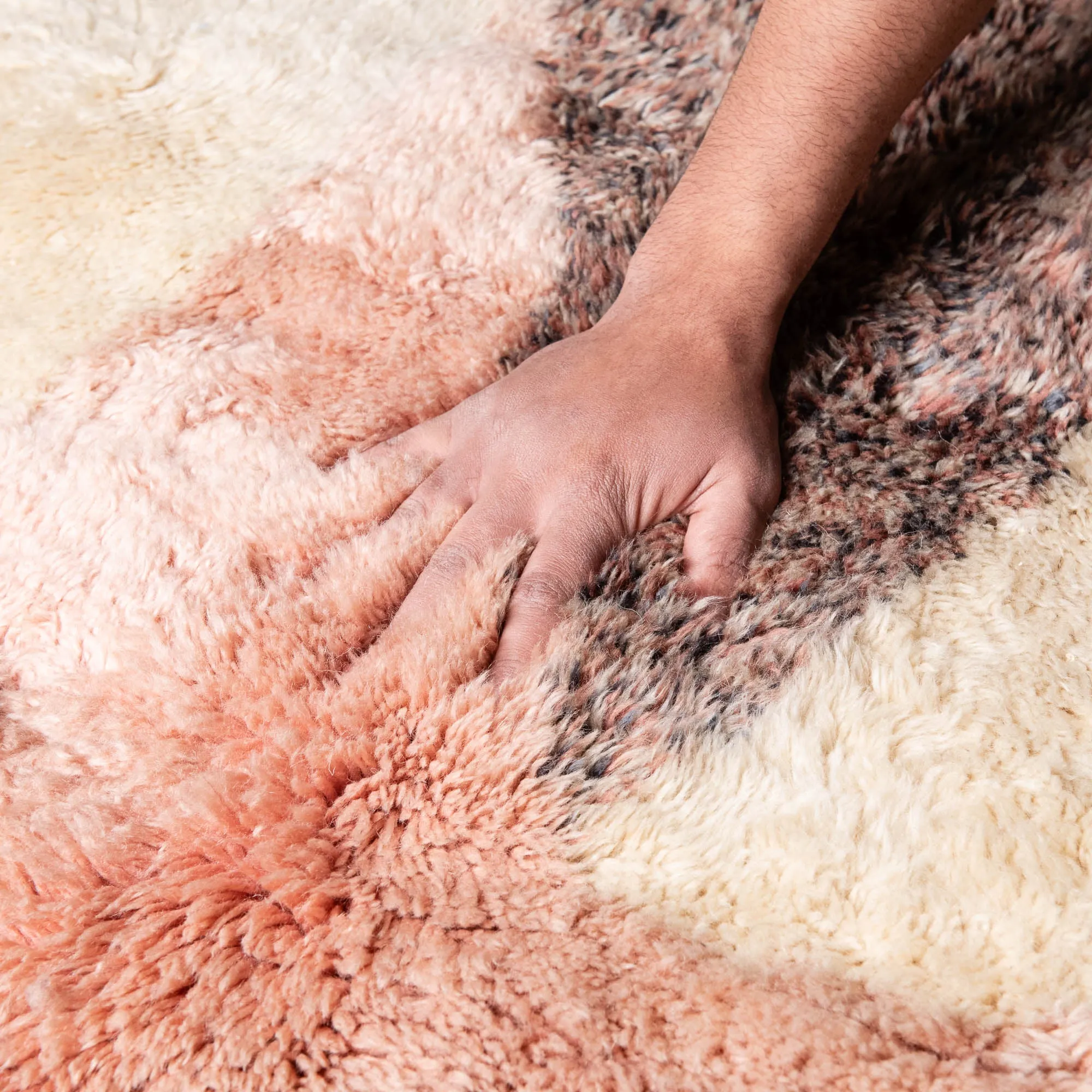 Radiant Reverie - Luxury Shag Moroccan Rug