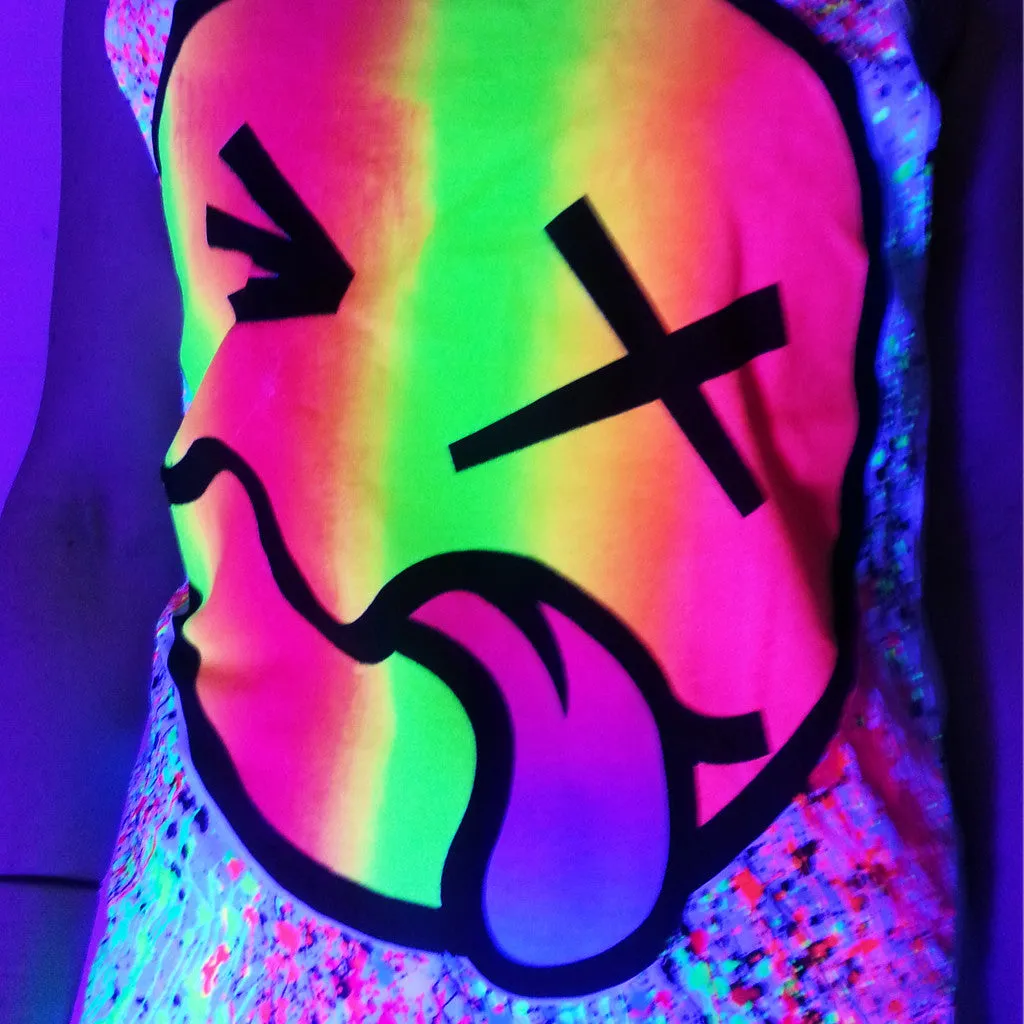 RAINBOW TONGUE T-SHIRT WHITE