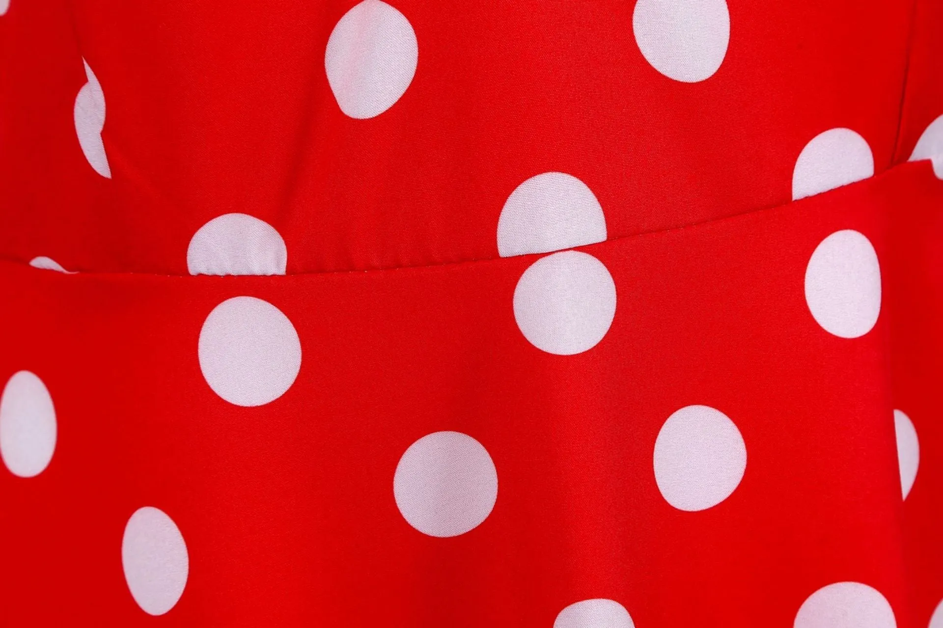Retro Dot Print Short Sleeves Short Dresses