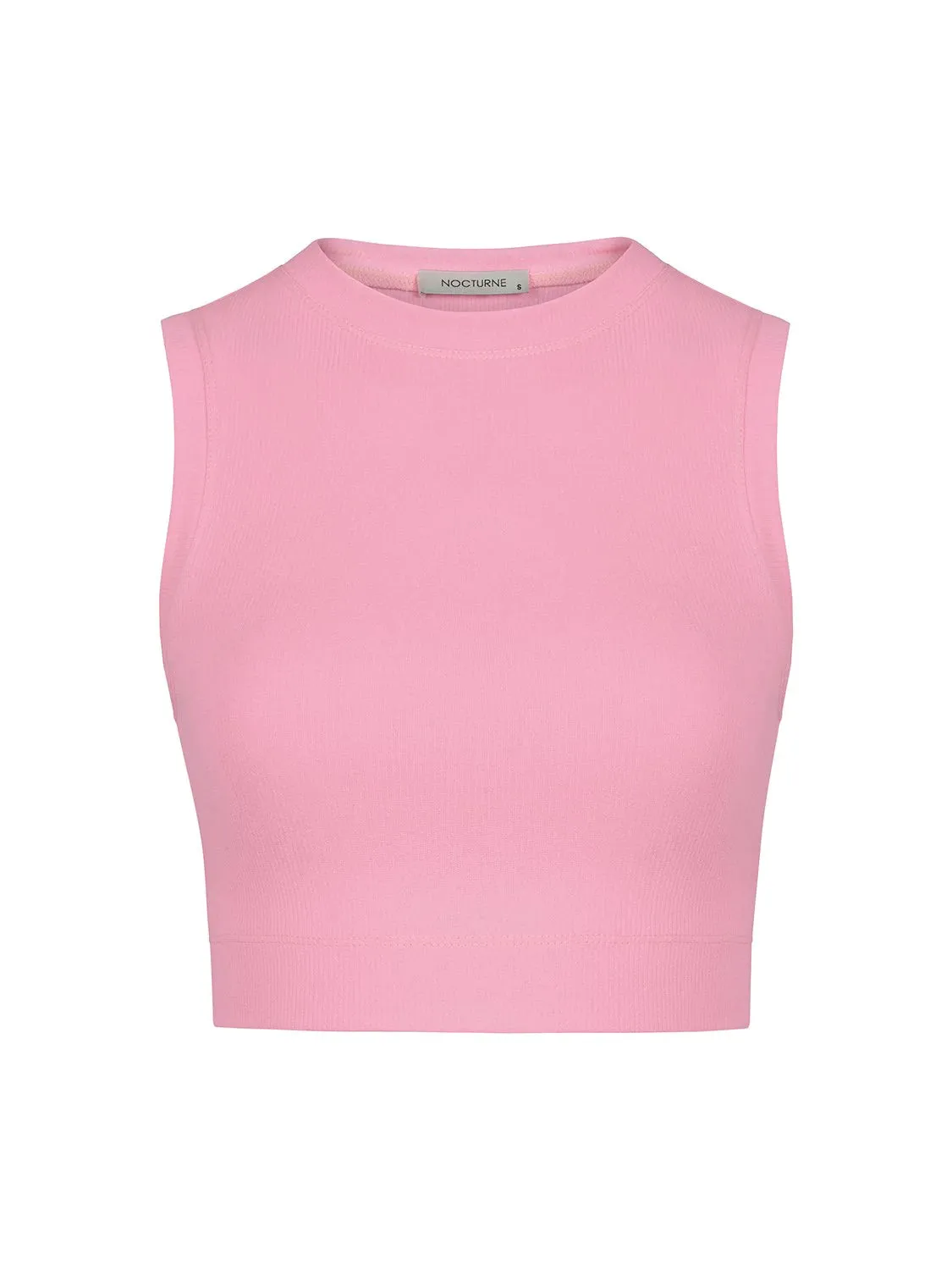 Ribbed Knit Crop Top