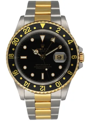 Rolex Oyster Perpetual Date GMT Master ll 16713 Mens Watch