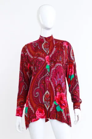 Rose & Paisley Blouse