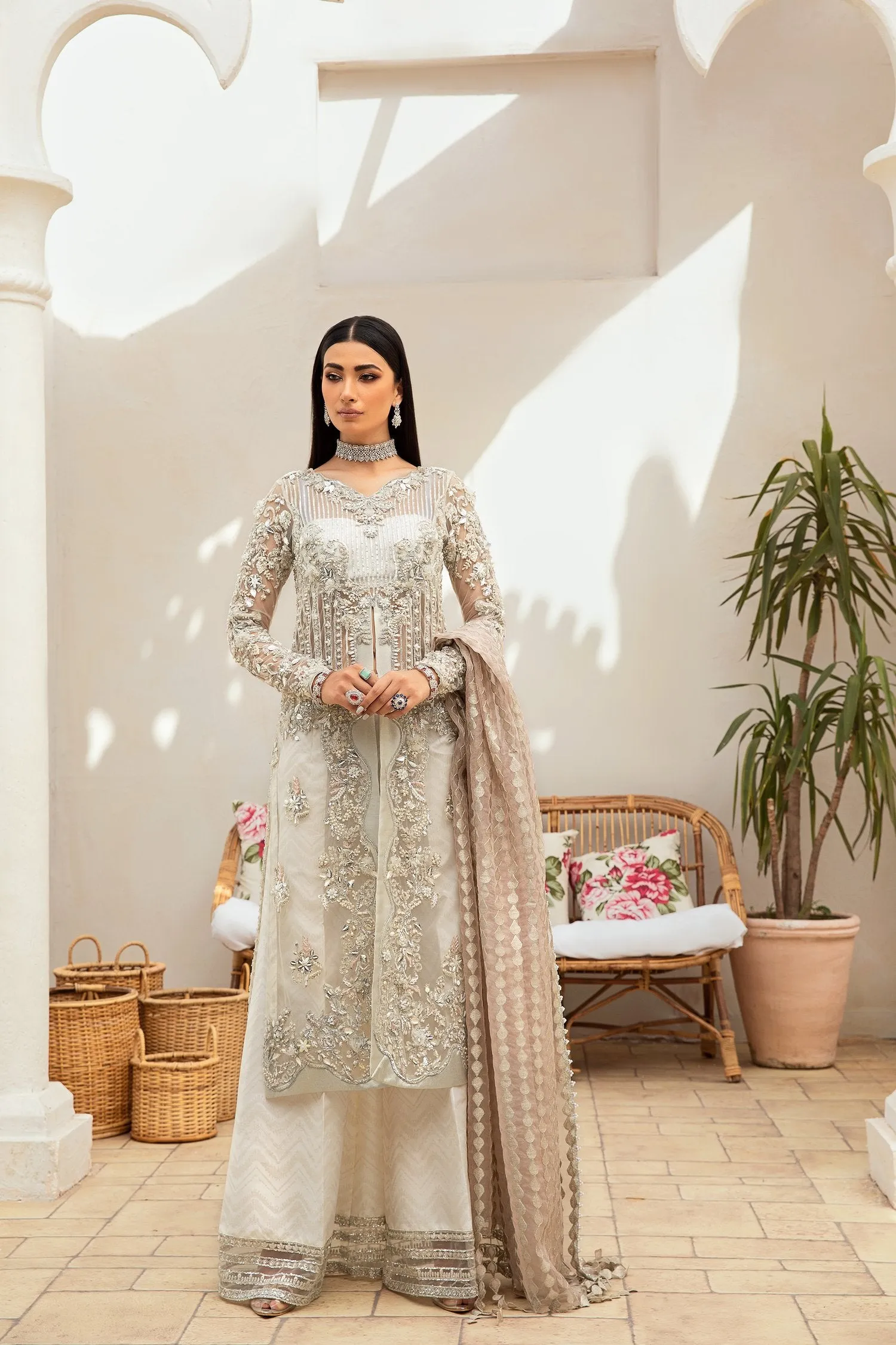 ROSHNI | Maryam Hussain Marwa Festive Chapter 2 Collection 2021 | Unstitched Embroidered Suits