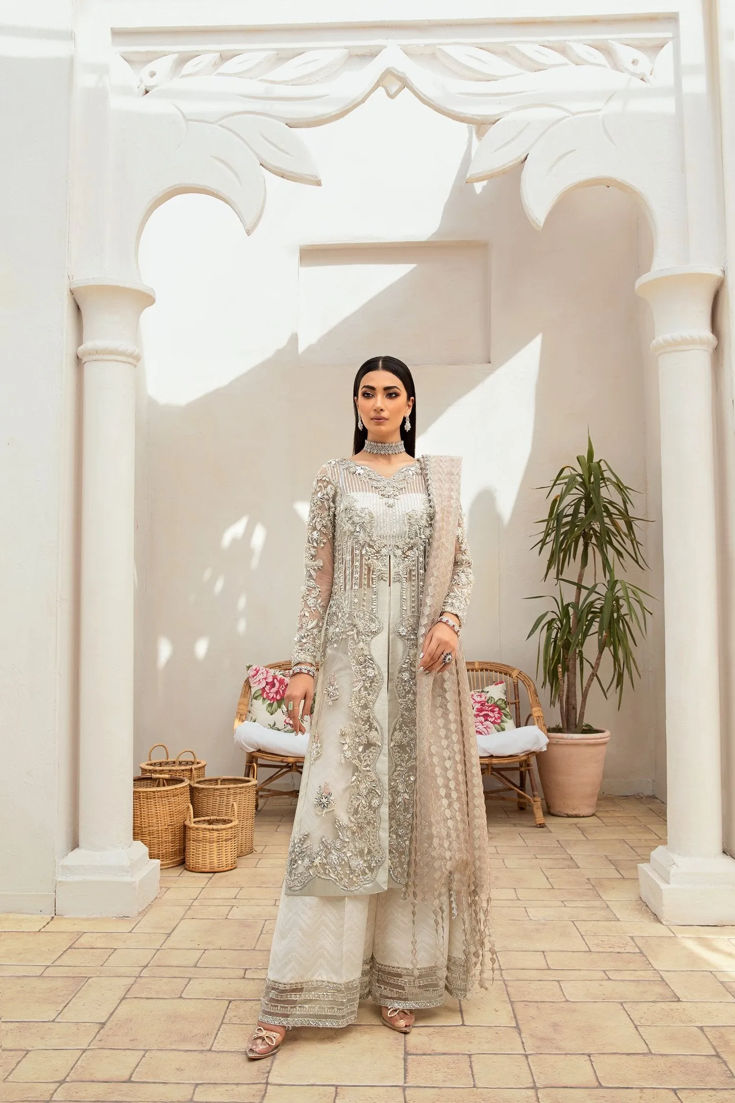 ROSHNI | Maryam Hussain Marwa Festive Chapter 2 Collection 2021 | Unstitched Embroidered Suits