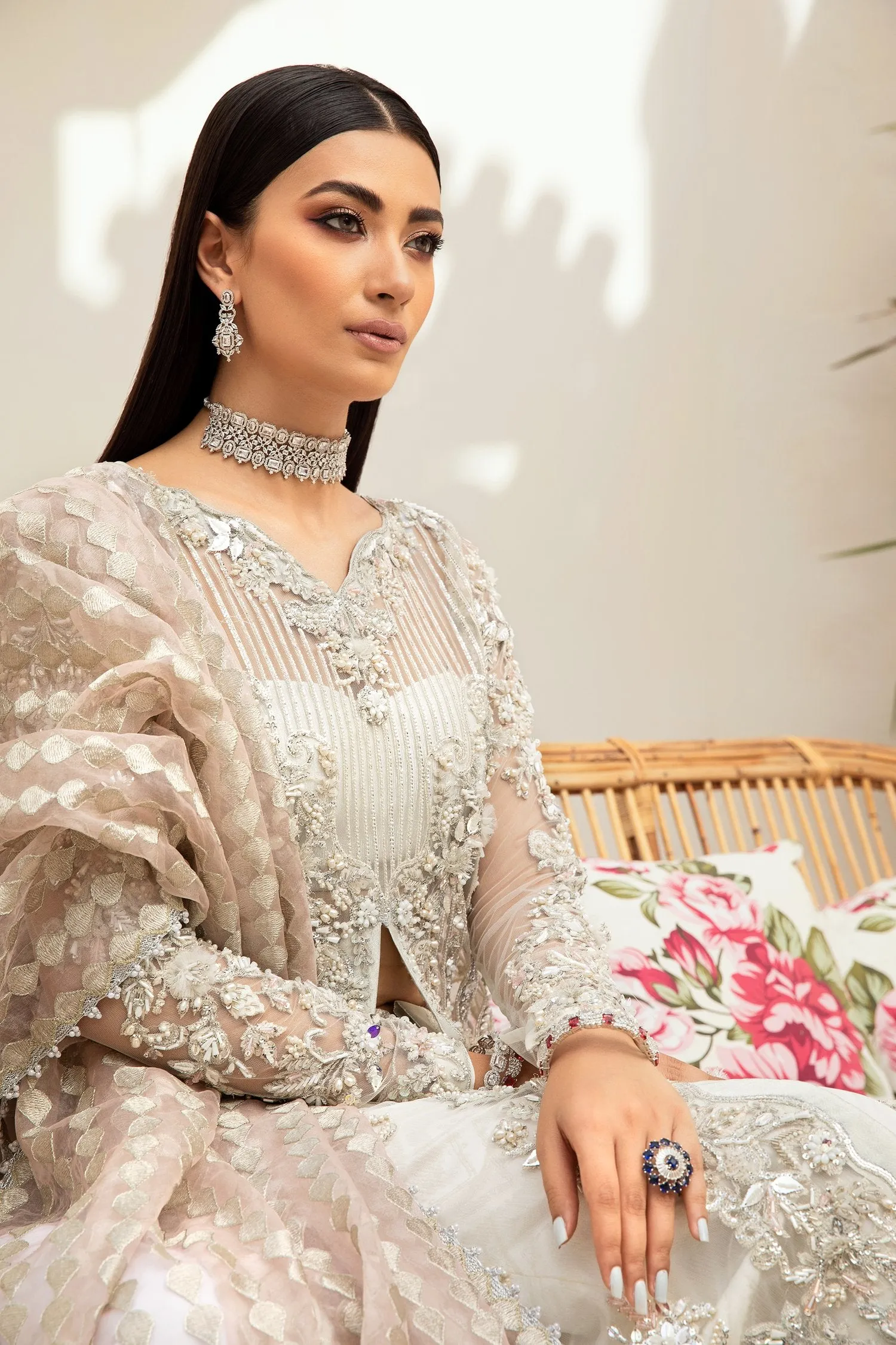 ROSHNI | Maryam Hussain Marwa Festive Chapter 2 Collection 2021 | Unstitched Embroidered Suits
