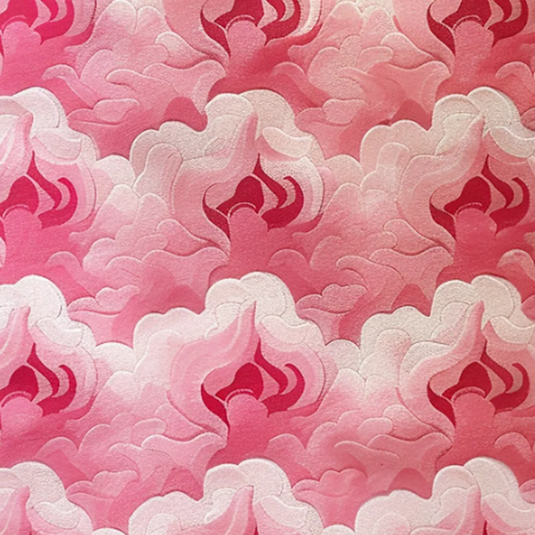 Rosy Reveriae Hand Tufted Rug