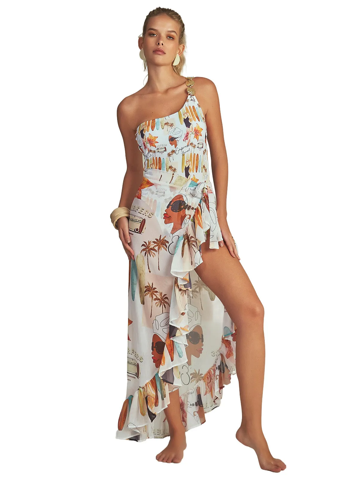 Ruffle Skirt ::RET