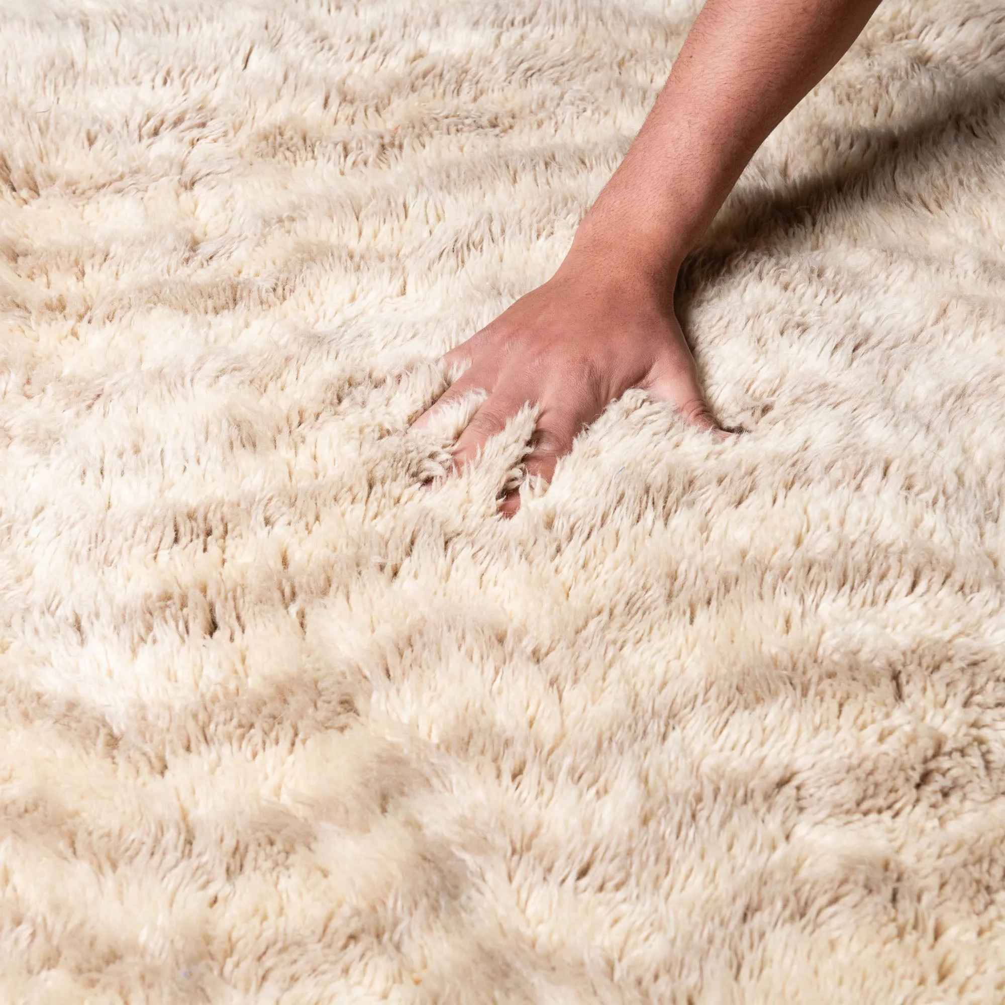 Sandy Blonde - luxury beni mrirt rug