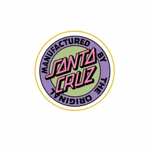 Santa Cruz - MFG Dot Retro 3" Sticker