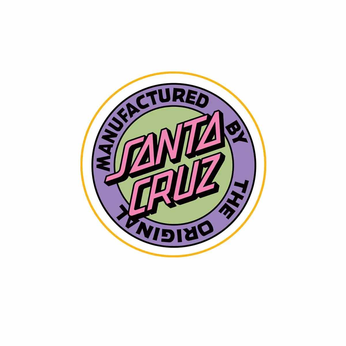 Santa Cruz - MFG Dot Retro 3" Sticker