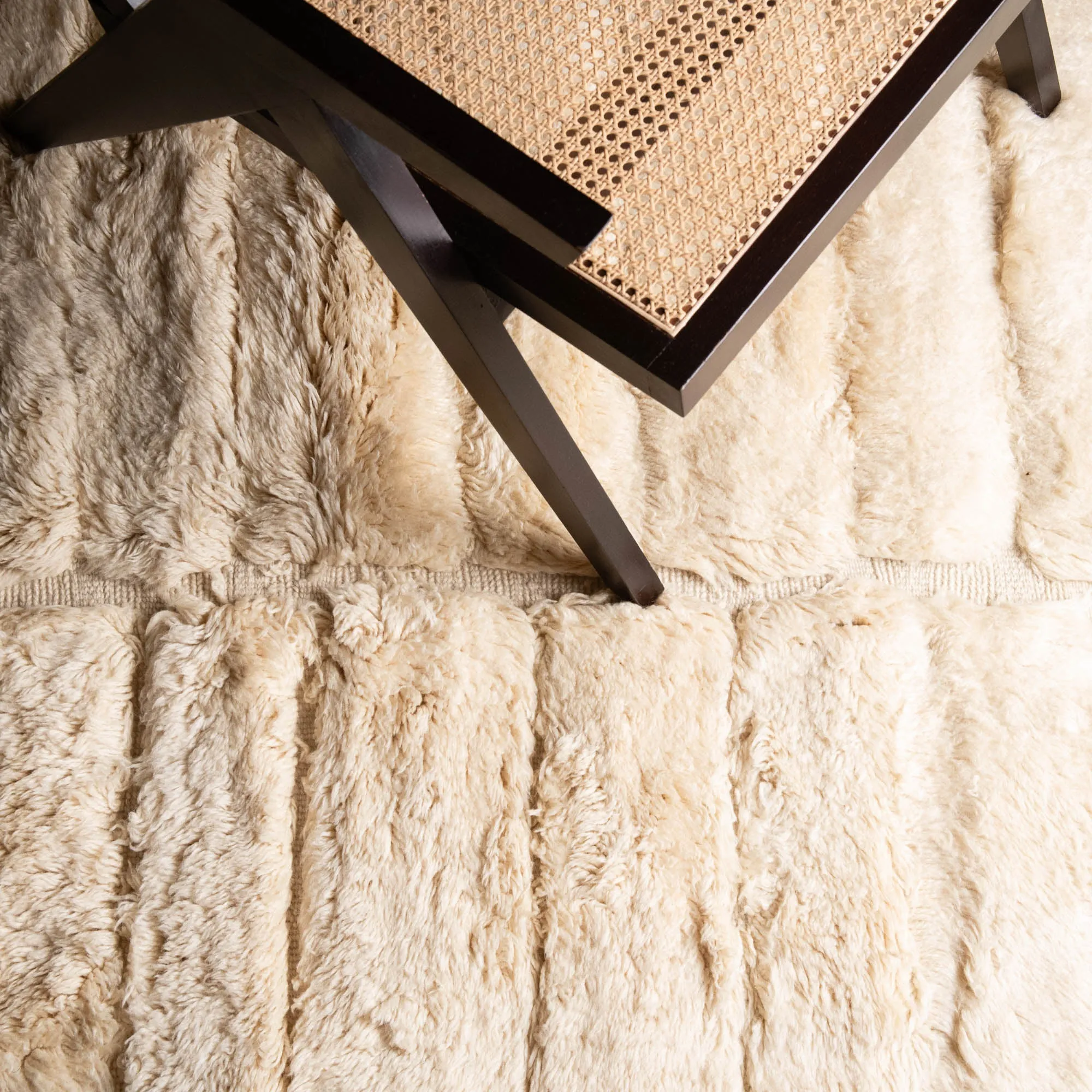 Serene Horizon - Luxury Shag Moroccan Rug