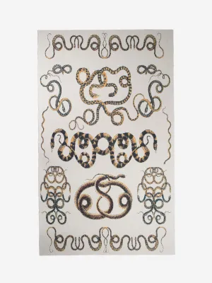 serpents cashmere blanket