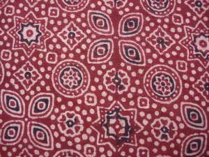 Shirt handblock printed fabric