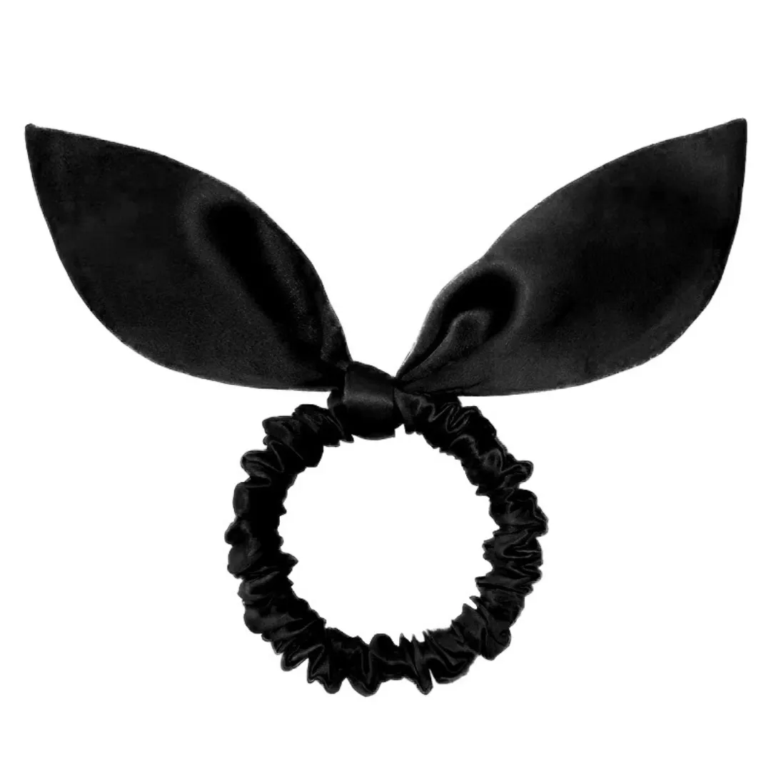 Silk Bunny Scrunchie Custom Wholesale - Small Bunny