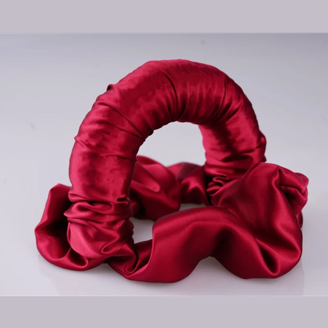Silk Scrunchie Heatless Curls Custom Wholesale
