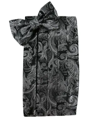 Silver Tapestry Kids Cummerbund