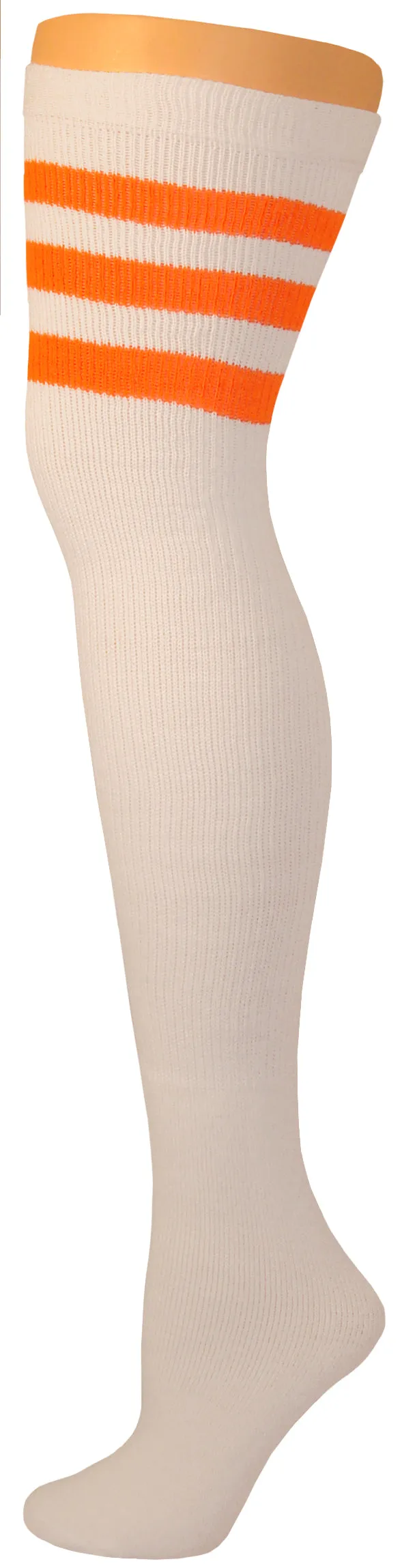 SOCKS - Knee High Retro / Hip Hop Top Stripe Socks