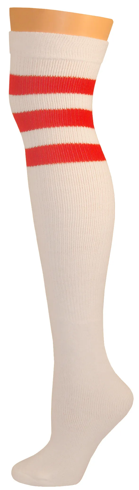 SOCKS - Knee High Retro / Hip Hop Top Stripe Socks