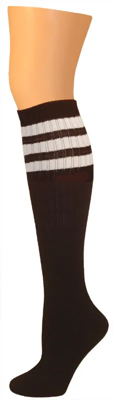 SOCKS - Knee High Retro / Hip Hop Top Stripe Socks