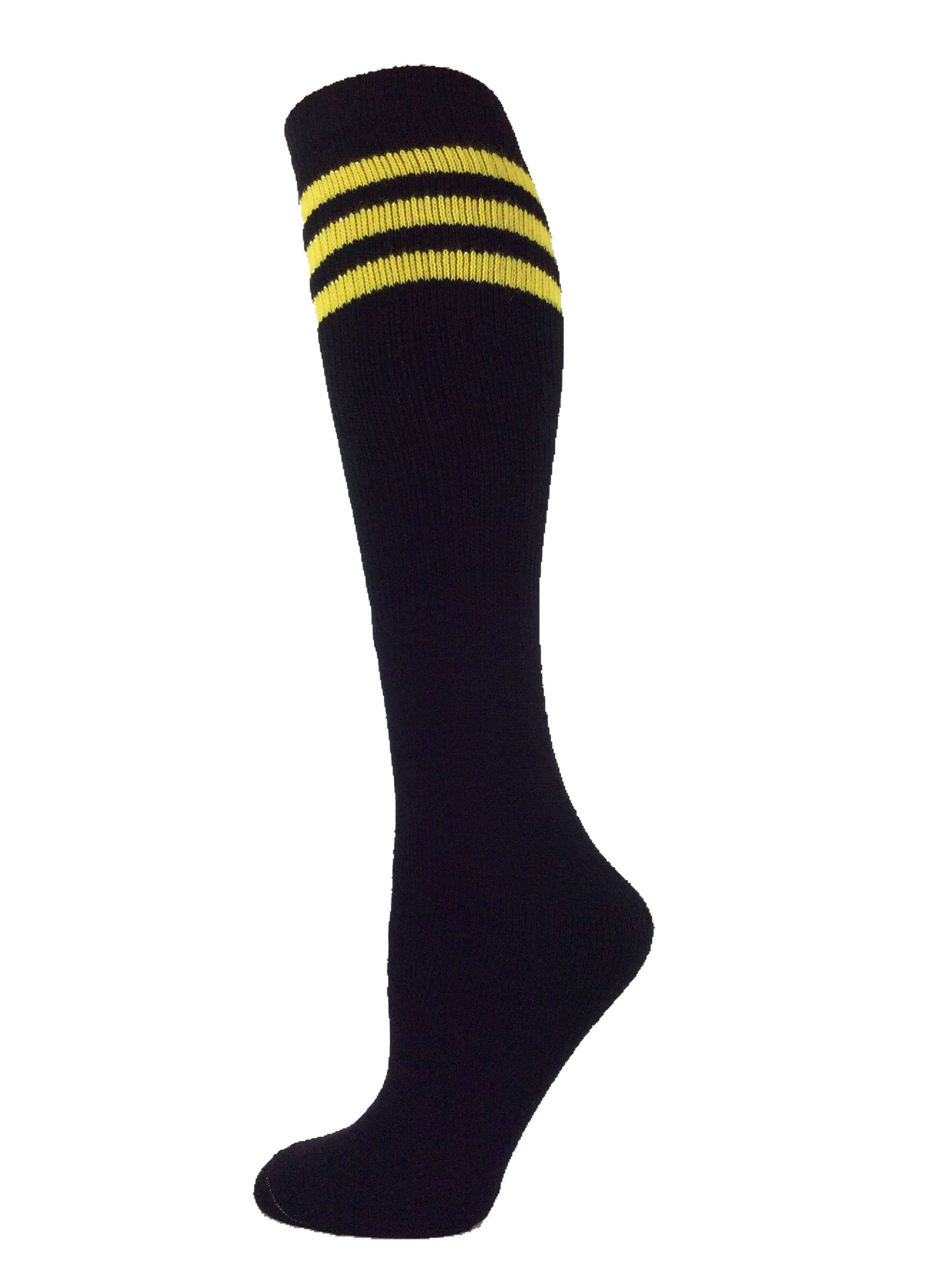 SOCKS - Knee High Retro / Hip Hop Top Stripe Socks