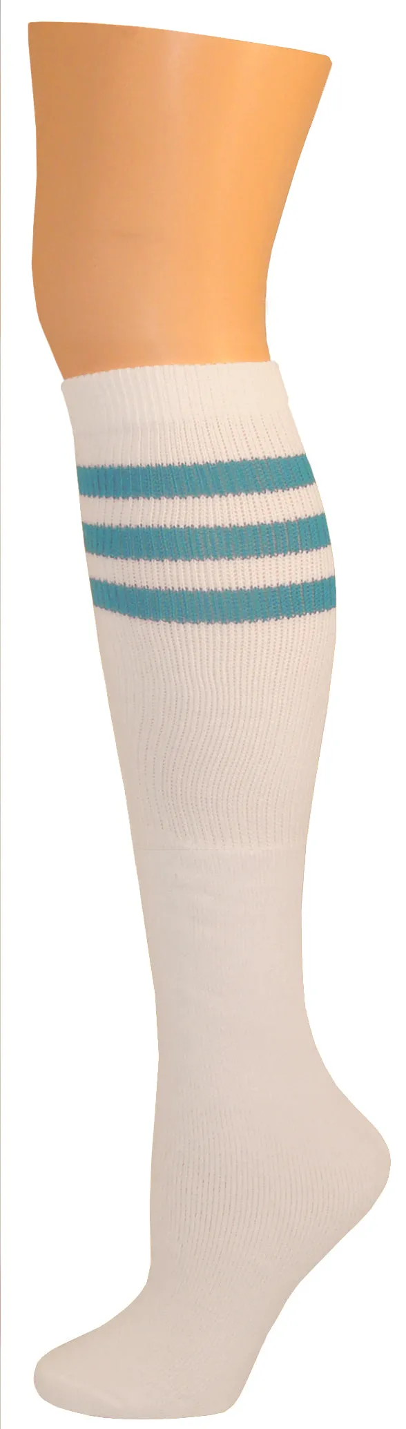 SOCKS - Knee High Retro / Hip Hop Top Stripe Socks