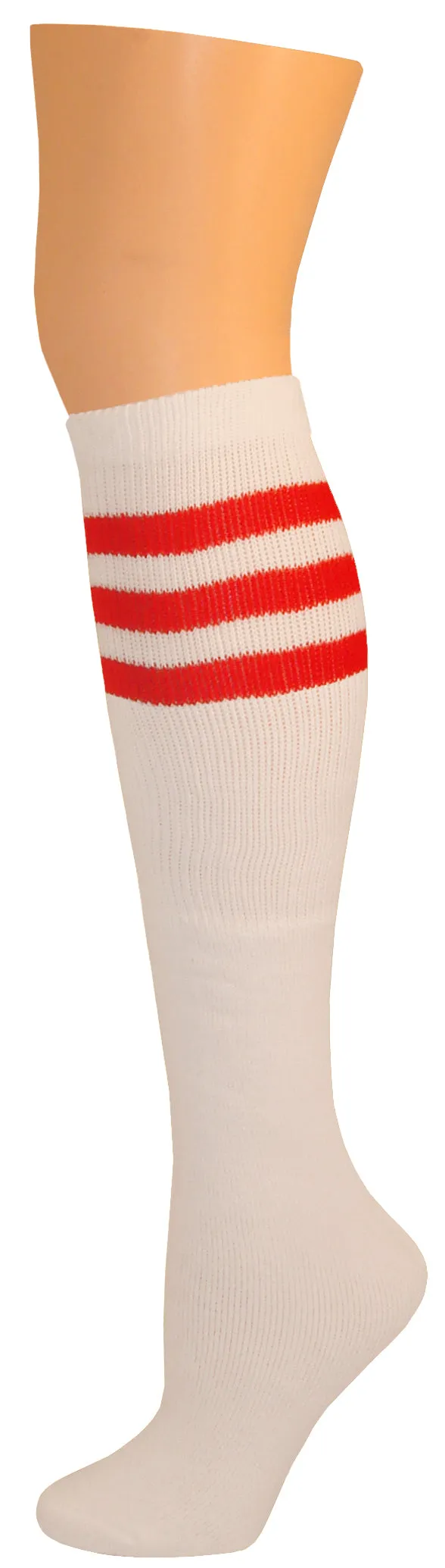 SOCKS - Knee High Retro / Hip Hop Top Stripe Socks