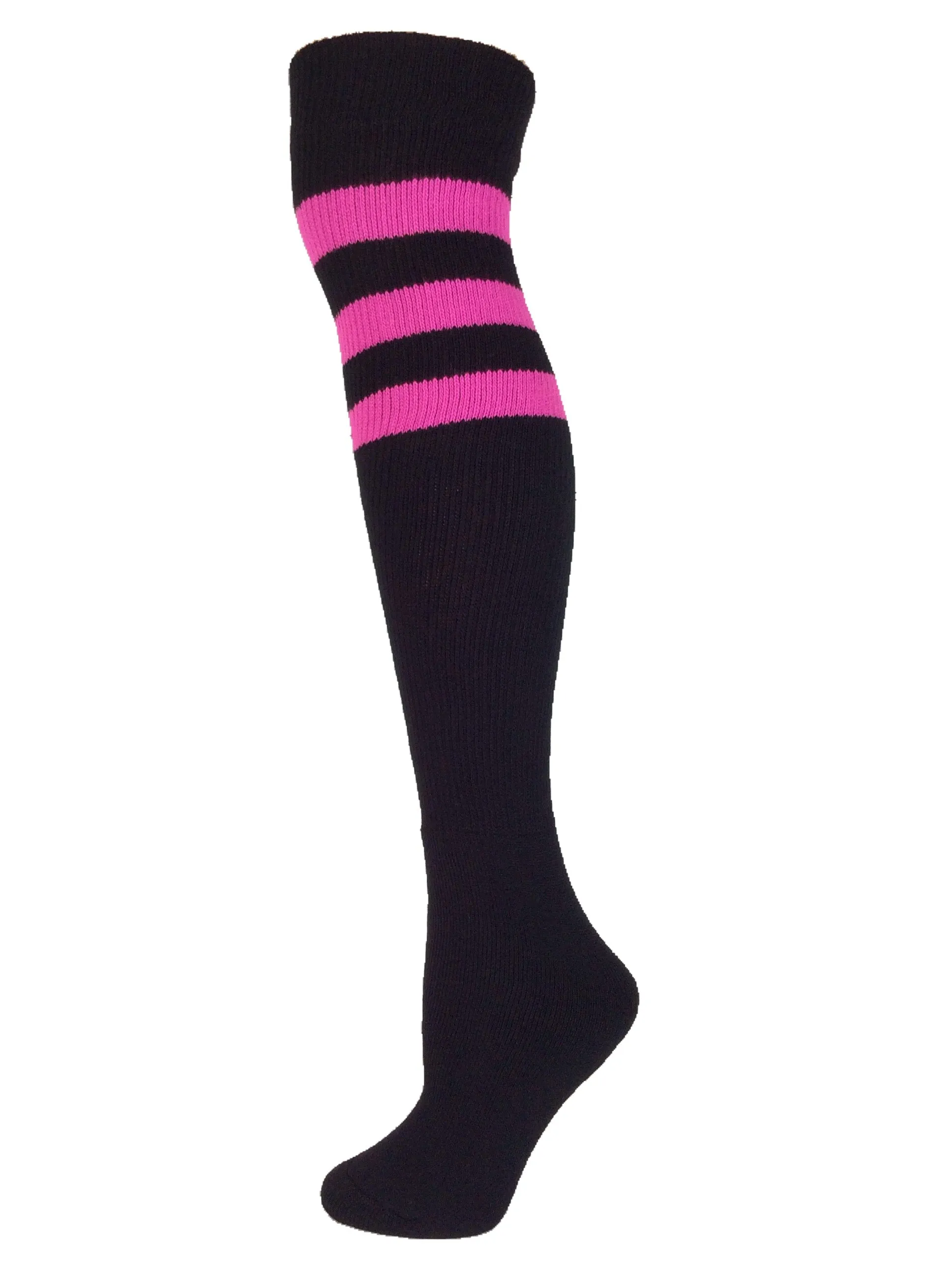 SOCKS - Knee High Retro / Hip Hop Top Stripe Socks