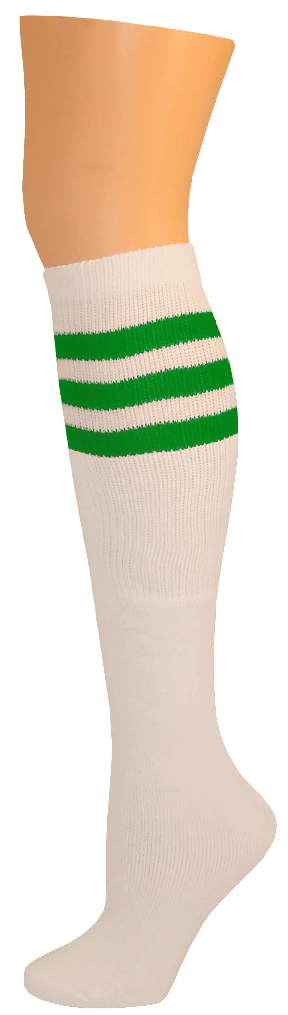 SOCKS - Knee High Retro / Hip Hop Top Stripe Socks