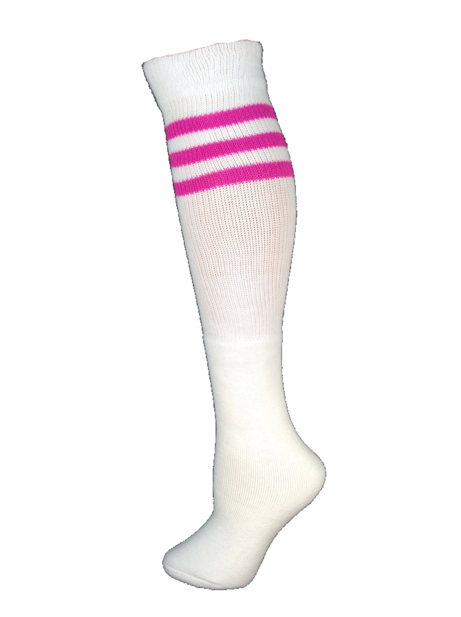 SOCKS - Knee High Retro / Hip Hop Top Stripe Socks