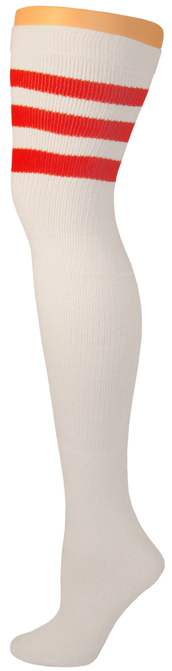 SOCKS - Knee High Retro / Hip Hop Top Stripe Socks