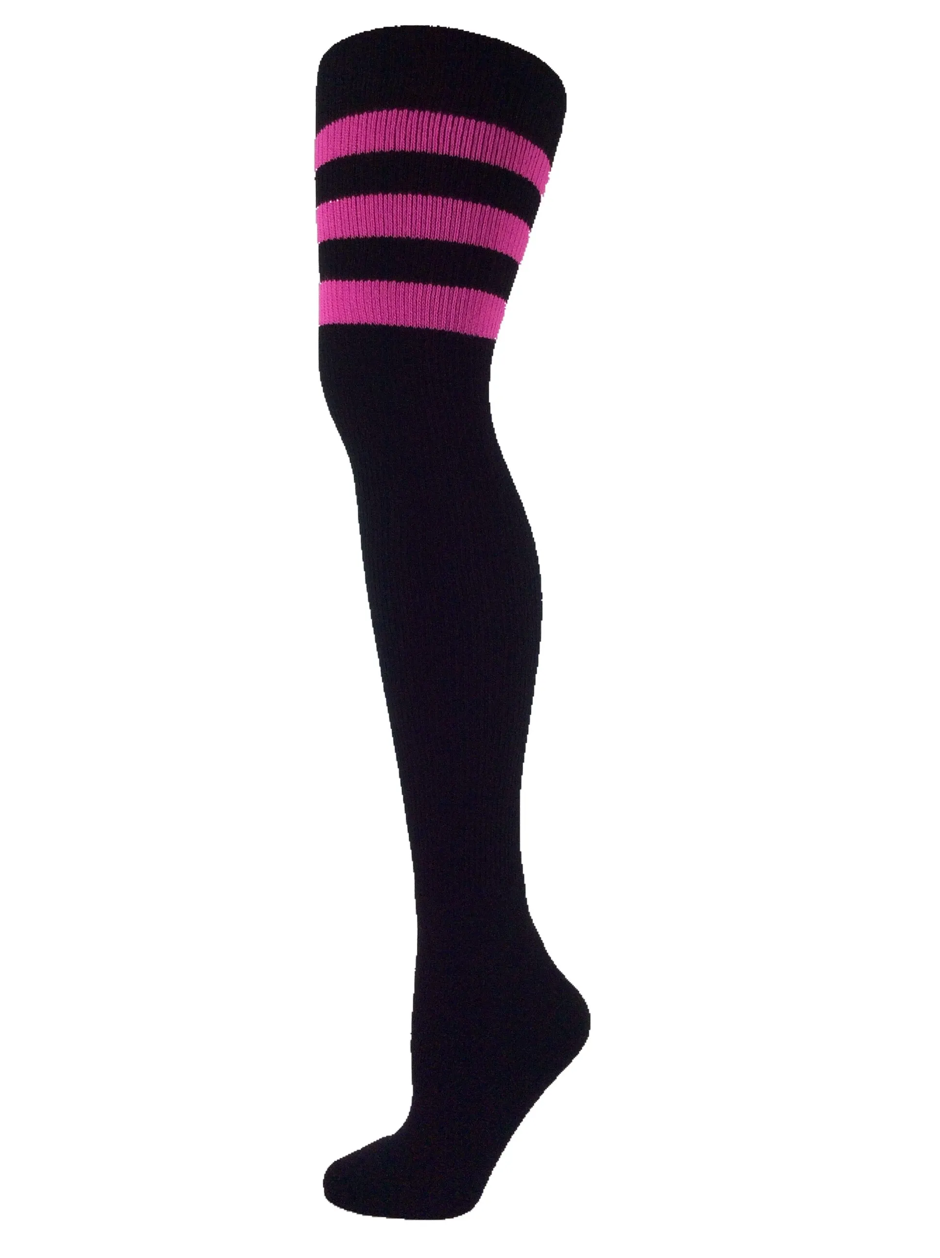 SOCKS - Knee High Retro / Hip Hop Top Stripe Socks