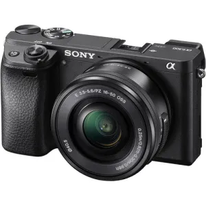 Sony a6300 Mirrorless Digital Camera with 16-50mm Lens (Black)