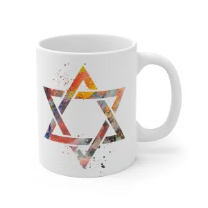 Star Of David Mug - 11 oz, 15 oz