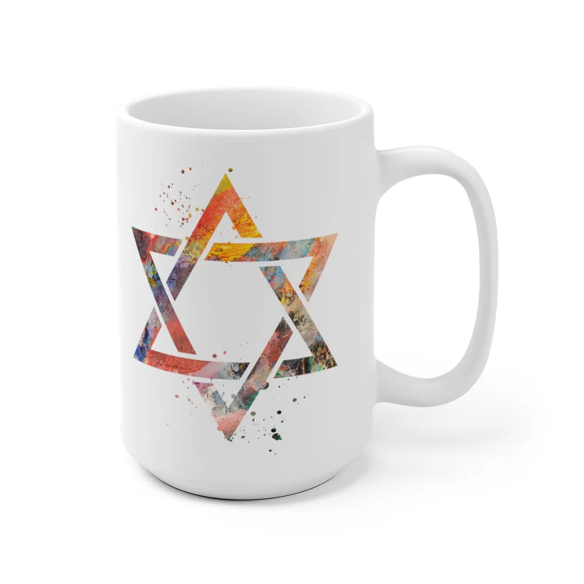 Star Of David Mug - 11 oz, 15 oz