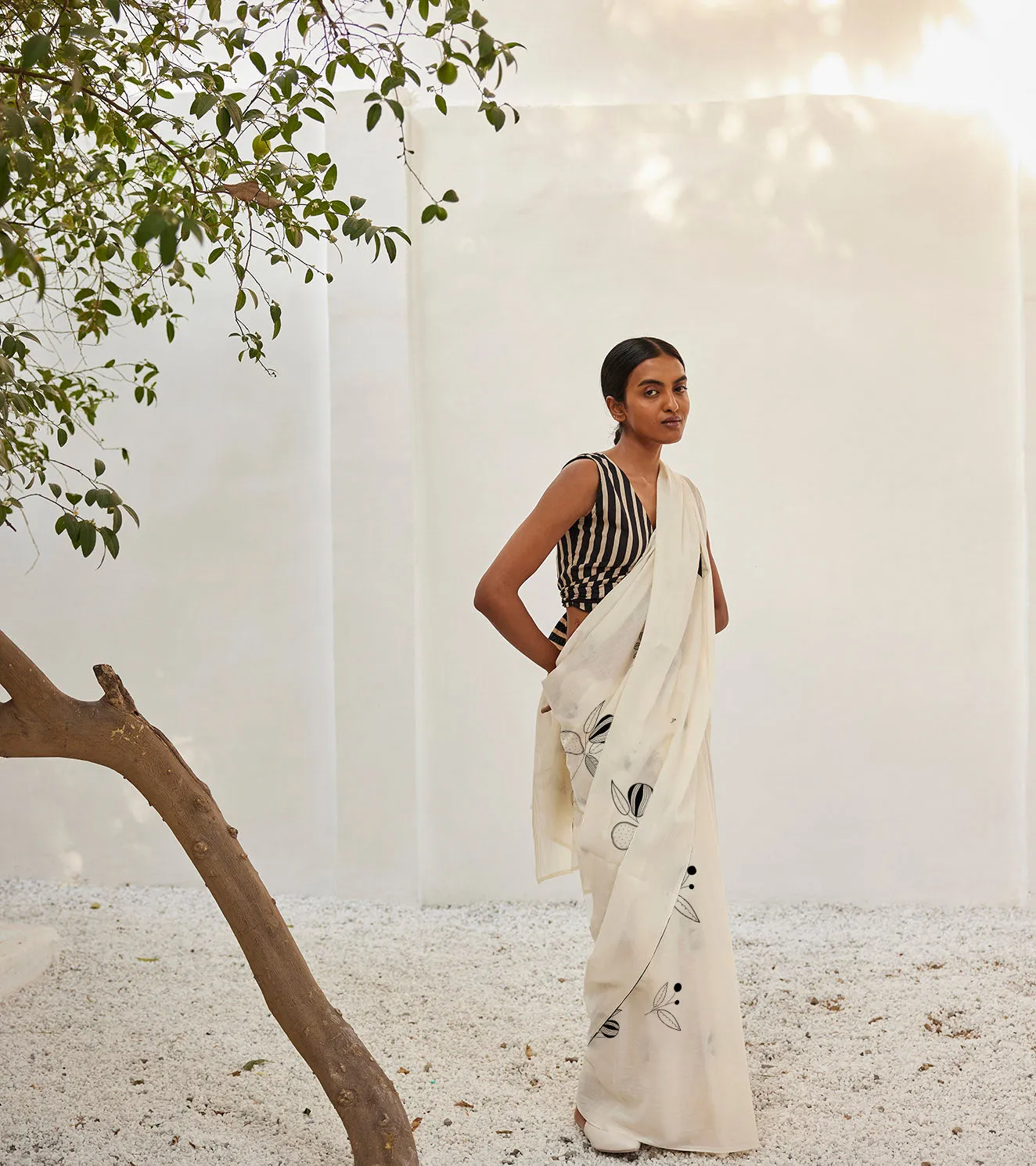 Summer Sari Cotton -Fashion Edit-Oh Sussana-KW769-Khara Khapas