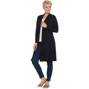 Susan Graver Women's Liquid Knit Duster Cardigan