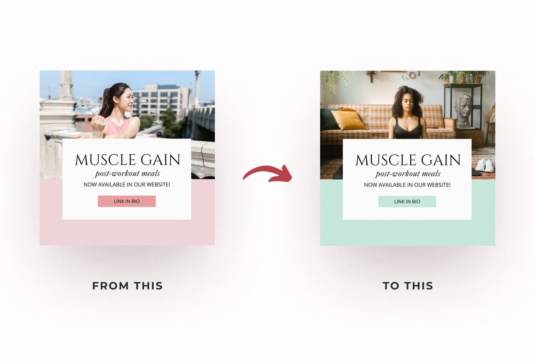 Sweet Pink Facebook Group Posts Templates