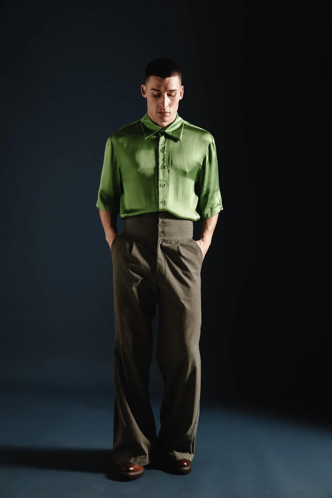 Symbol Pants Striped Green
