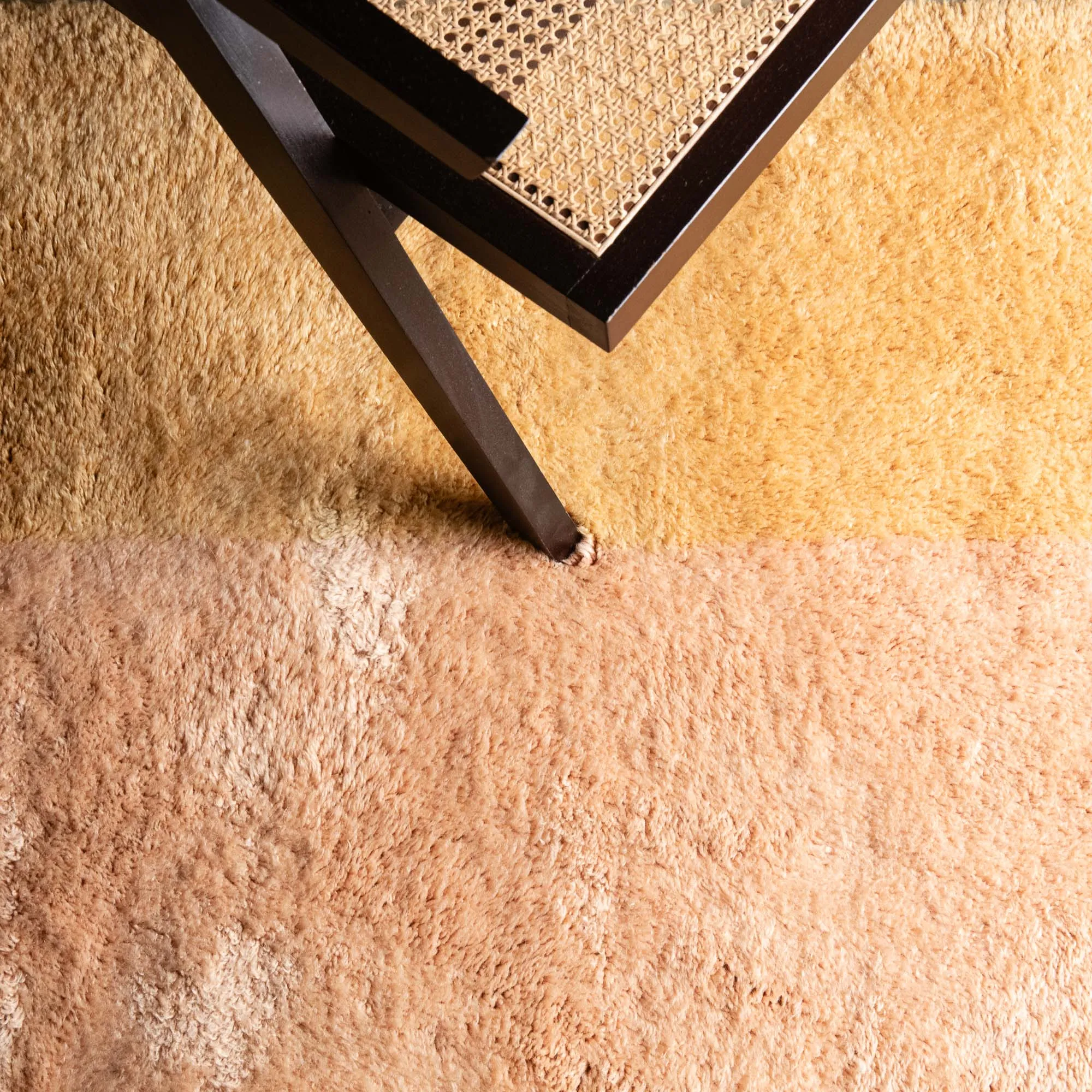 Tangerine Dream -  Luxury Shag Moroccan Runner Rug