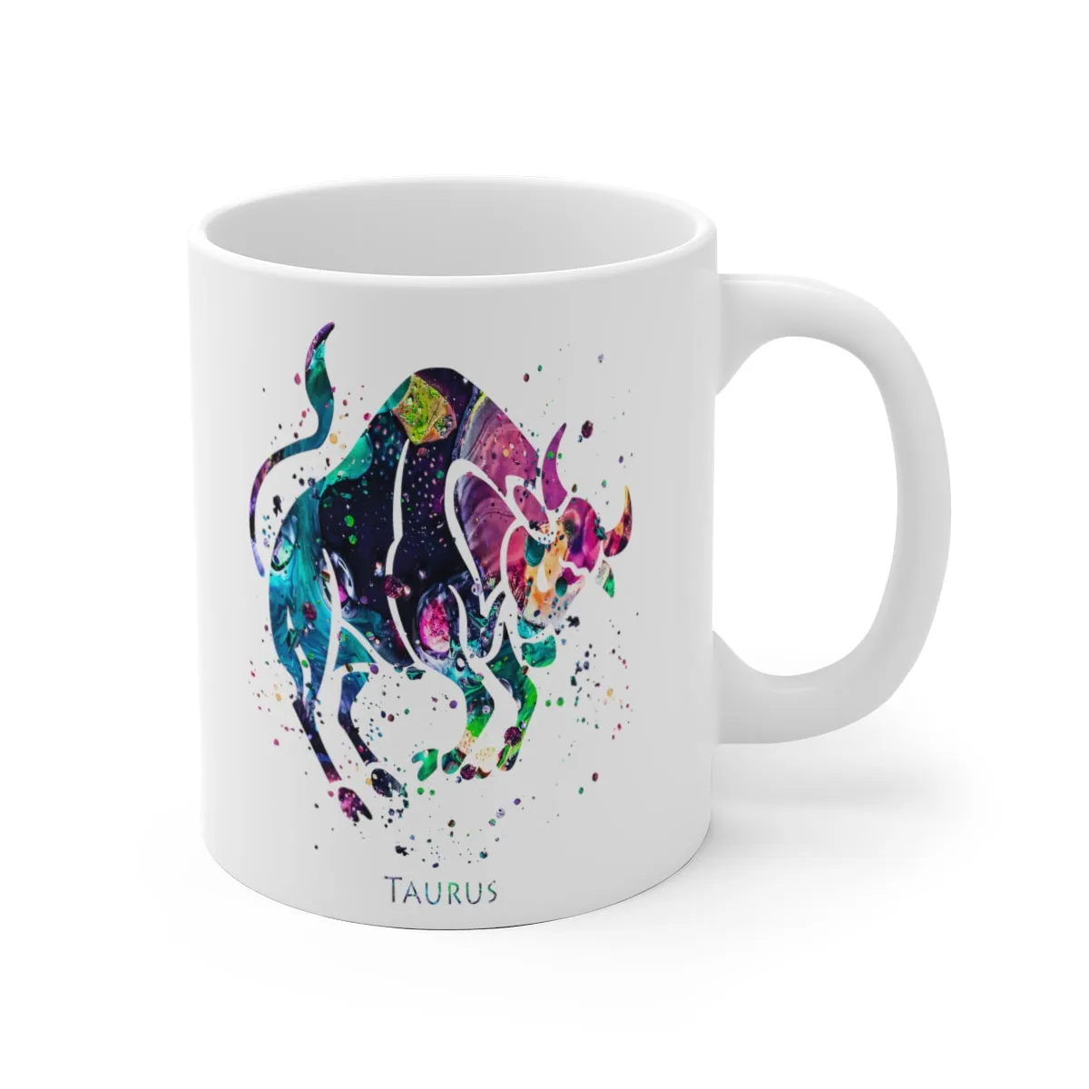 Taurus Zodiac Sign Mug - 11 oz, 15 oz