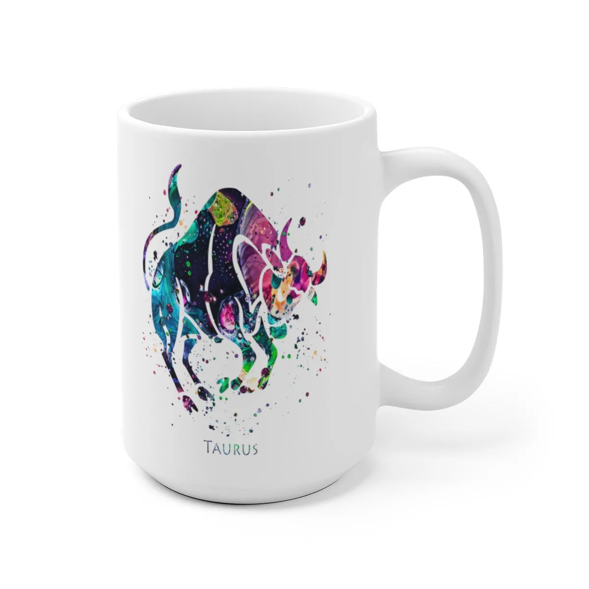 Taurus Zodiac Sign Mug - 11 oz, 15 oz