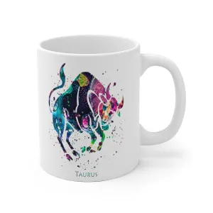 Taurus Zodiac Sign Mug - 11 oz, 15 oz