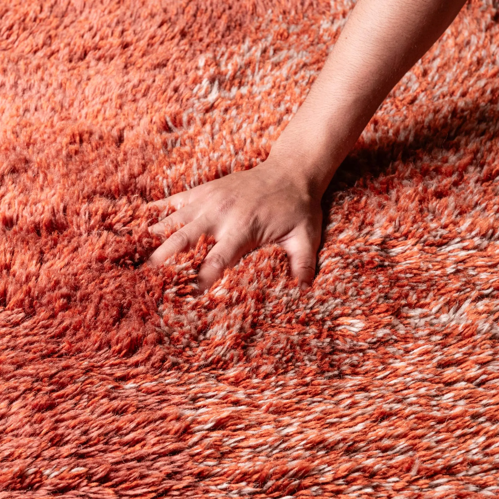 Terracotta Serenade - luxury beni mrirt rug