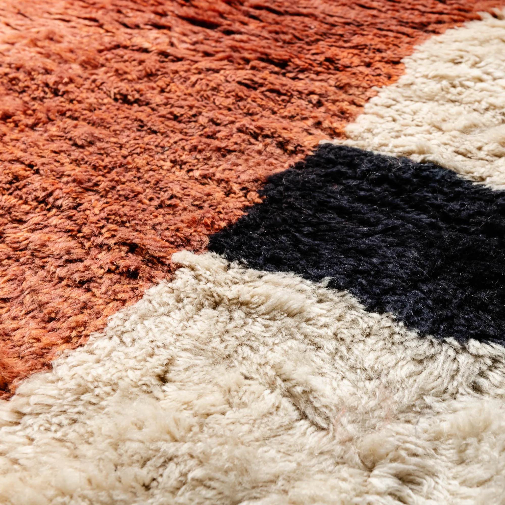 Terracotta Serenade - luxury beni mrirt rug