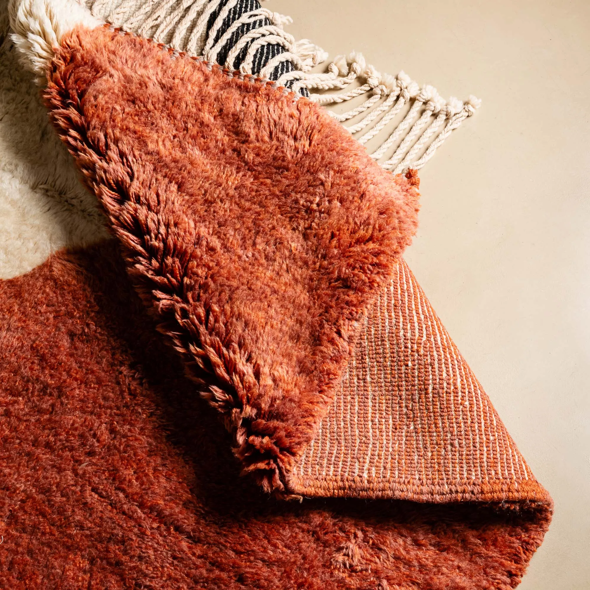 Terracotta Serenade - luxury beni mrirt rug